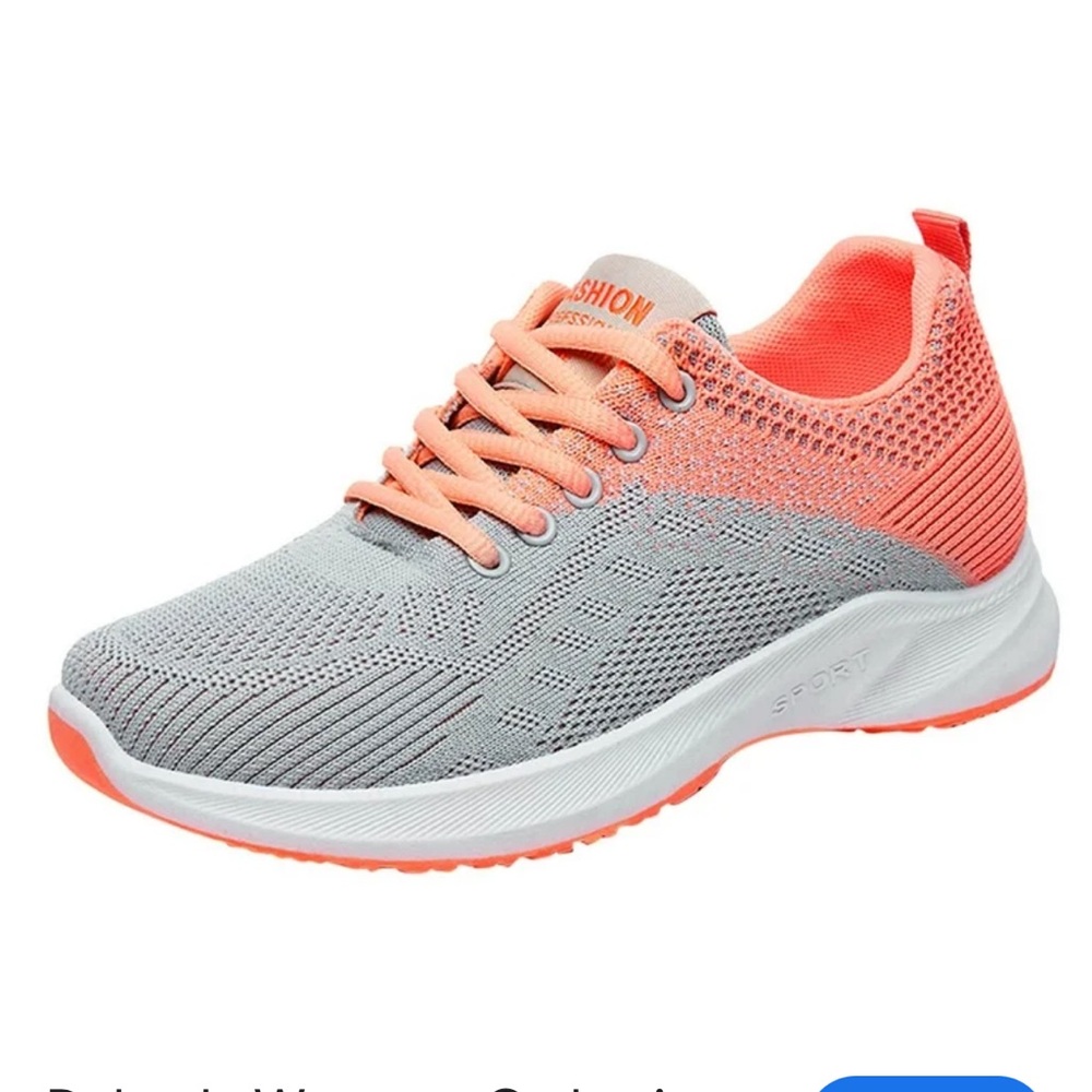 Dakaela Womens Orthotic Walking Shoes Arch Support Slip on Running Shoes